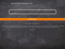 Tablet Screenshot of movieleatherjacket.com